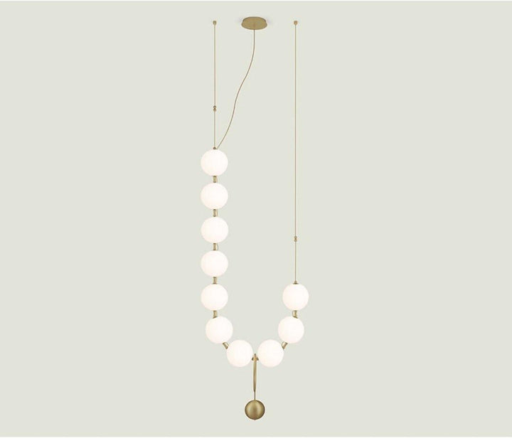 Lustra Suspension Lampe Collier en Verre - Neutralighting