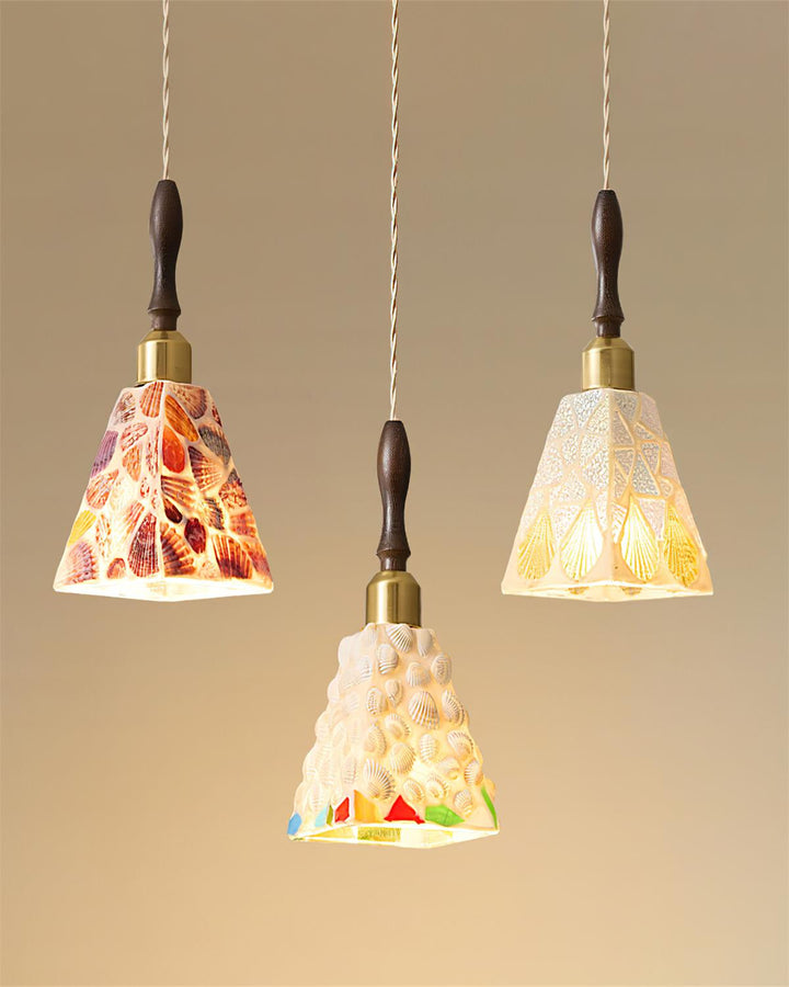 Cabana Suspension Motifs Coquillage Côtier - Neutralighting