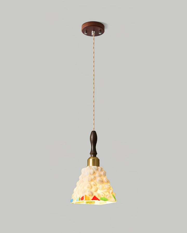 Cabana Suspension Motifs Coquillage Côtier - Neutralighting