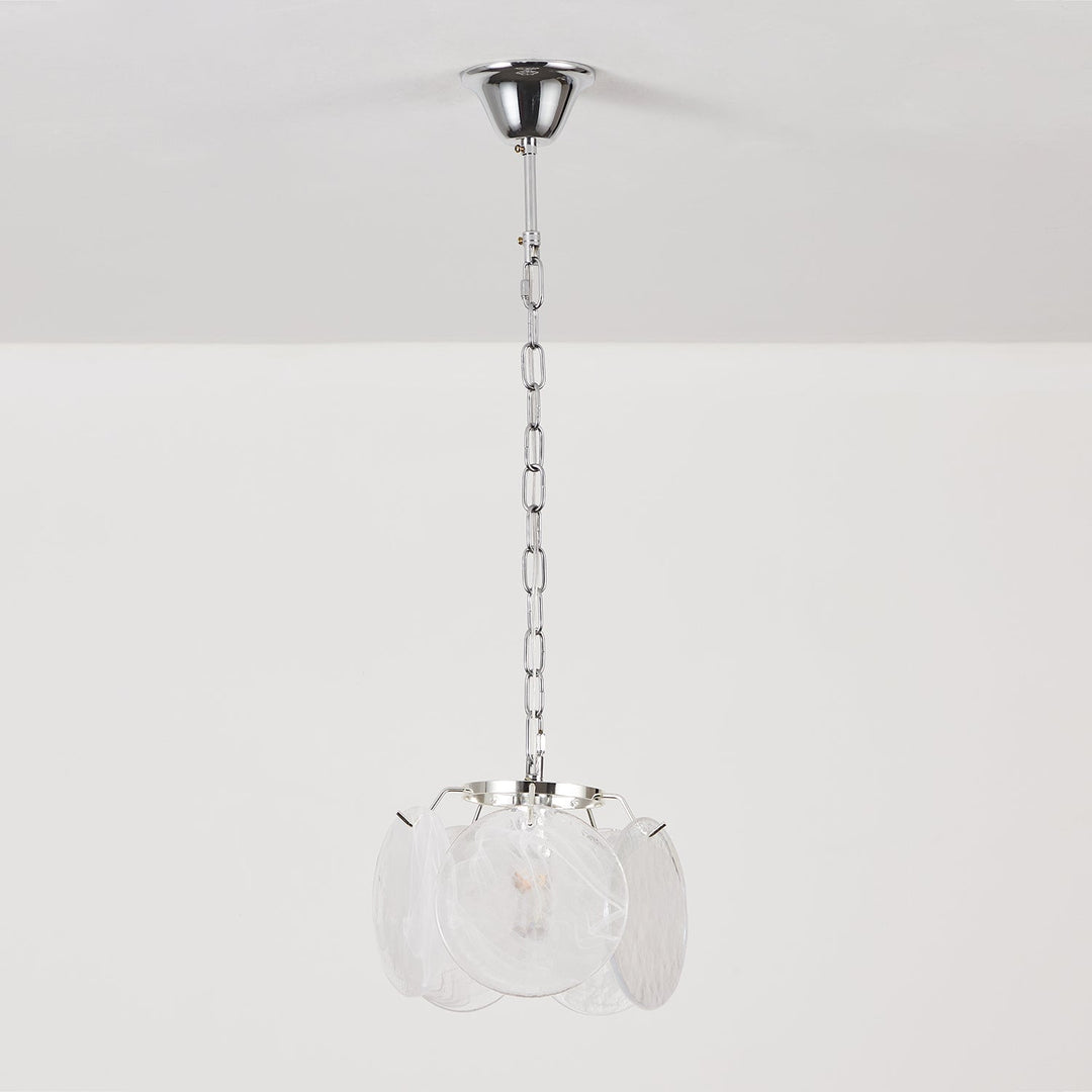 Caelina Lampe Pendante Disques en Verre Tourbillonnants - Neutralighting