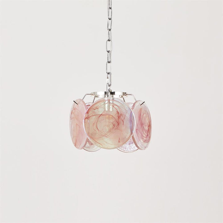 Caelina Lampe Pendante Disques en Verre Tourbillonnants - Neutralighting