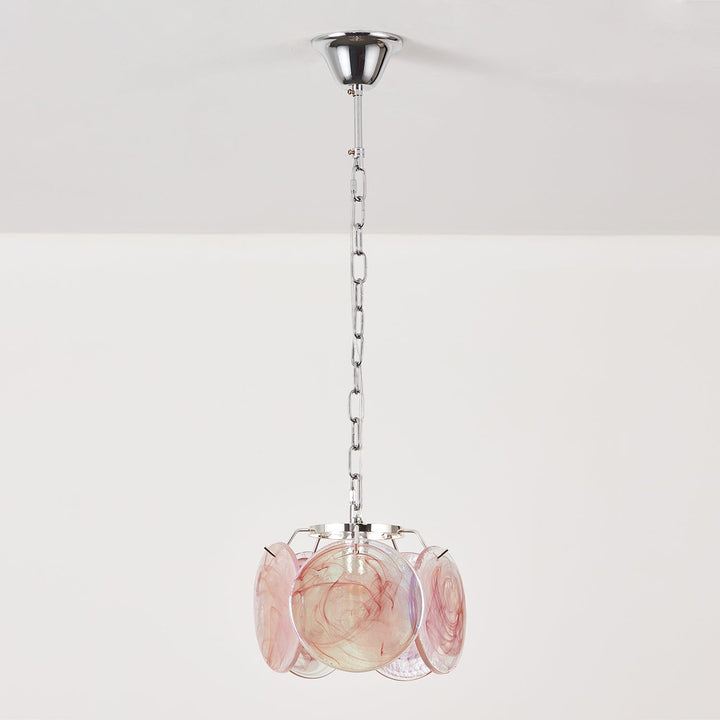 Caelina Lampe Pendante Disques en Verre Tourbillonnants - Neutralighting