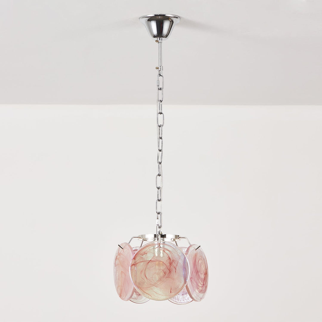 Caelina Lampe Pendante Disques en Verre Tourbillonnants - Neutralighting
