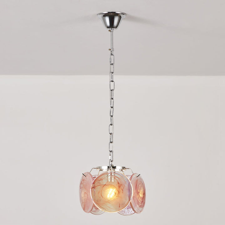 Caelina Lampe Pendante Disques en Verre Tourbillonnants - Neutralighting