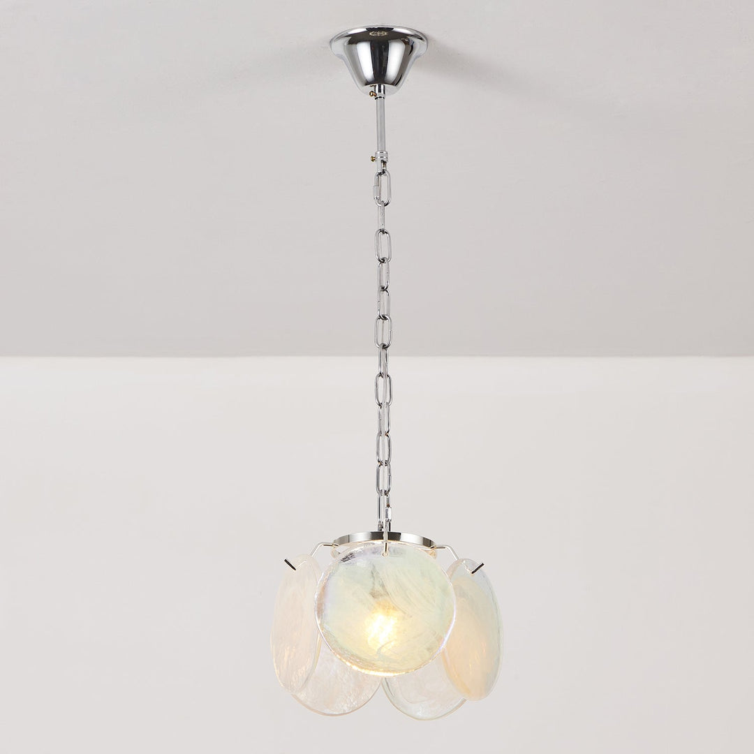 Caelina Lampe Pendante Disques en Verre Tourbillonnants - Neutralighting