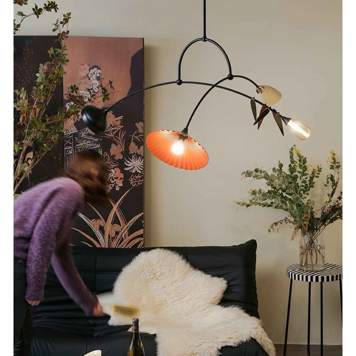 Lampe Curv en Verre – Design Contemporain