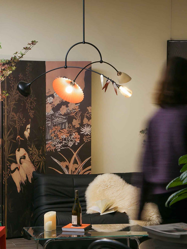 Lampe Curv en Verre – Design Contemporain