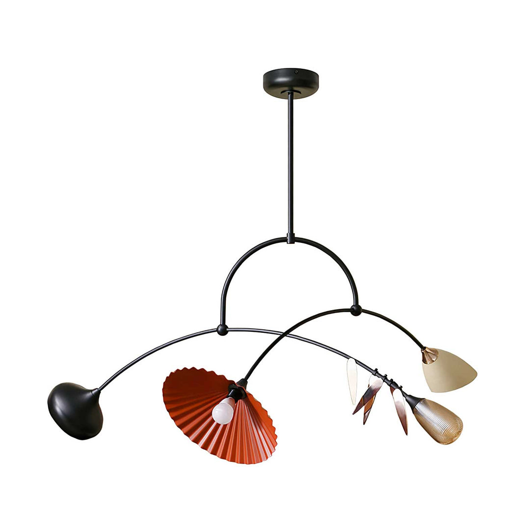 FloraCurv Lampe Pendante Artisanale en Verre - Neutralighting