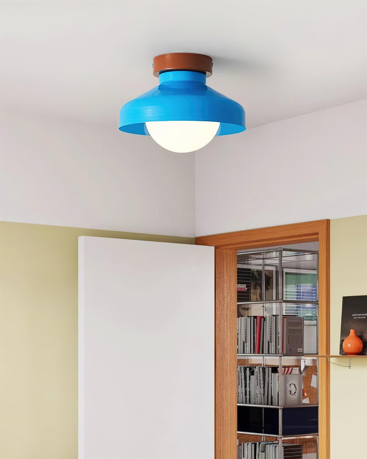 Solvane Plafonnier encastré bleu - Neutralighting