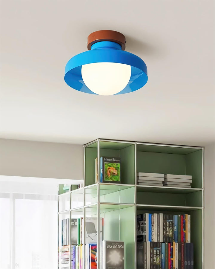 Solvane Plafonnier encastré bleu - Neutralighting
