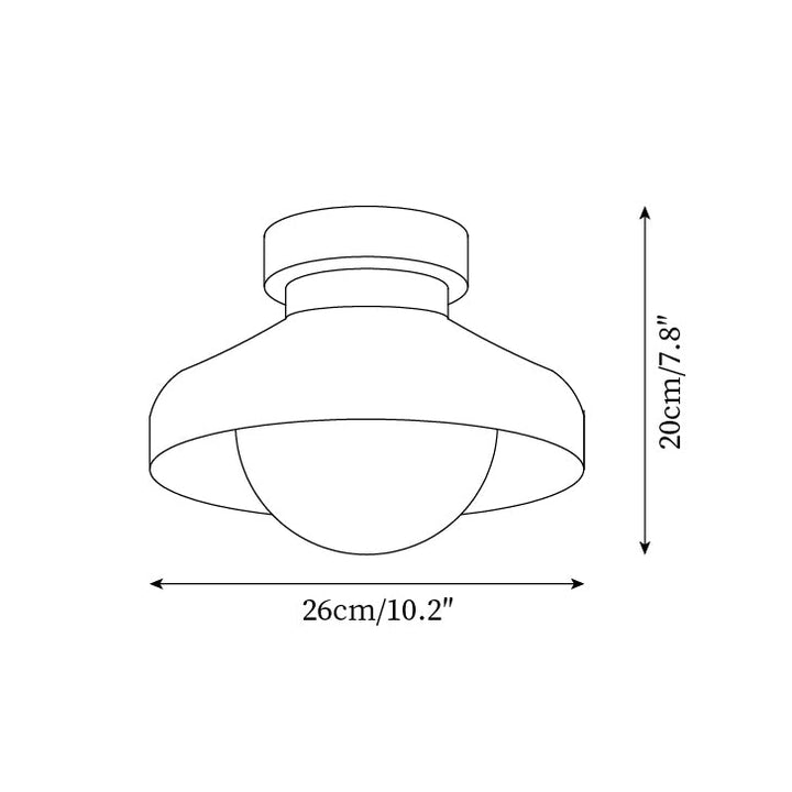 Solvane Plafonnier encastré bleu - Neutralighting