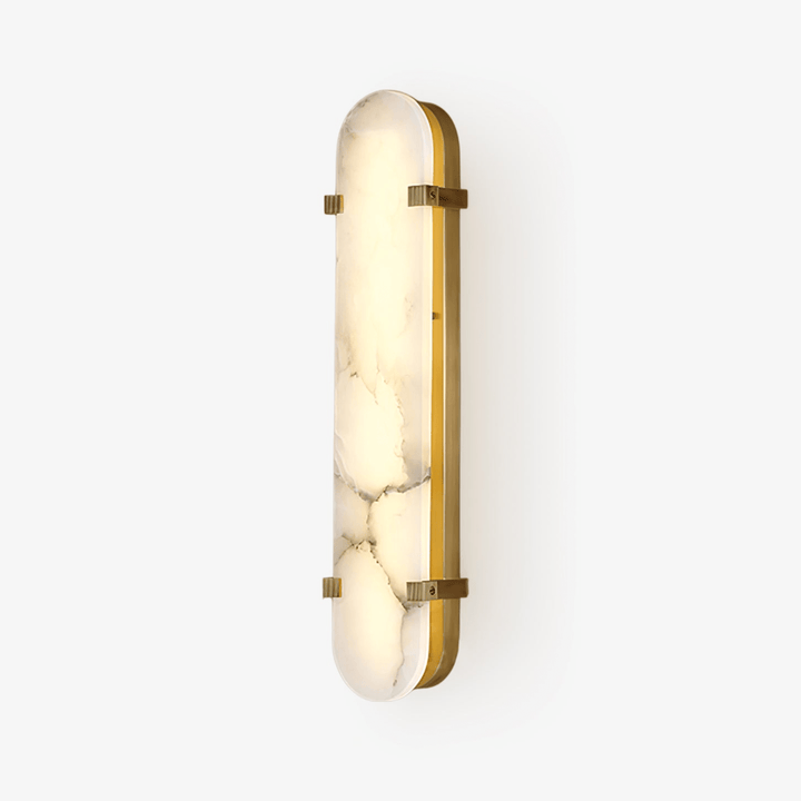 Lunaris Applique Murale Ovale Minimaliste en Albâtre - Neutralighting