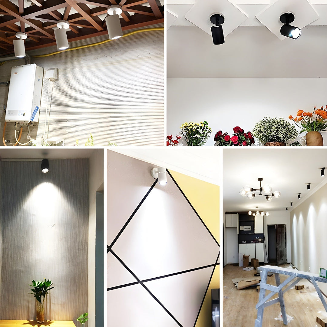 Sysorila Lampe Plafonnier Spot Beam Minimaliste Moderne - Neutralighting