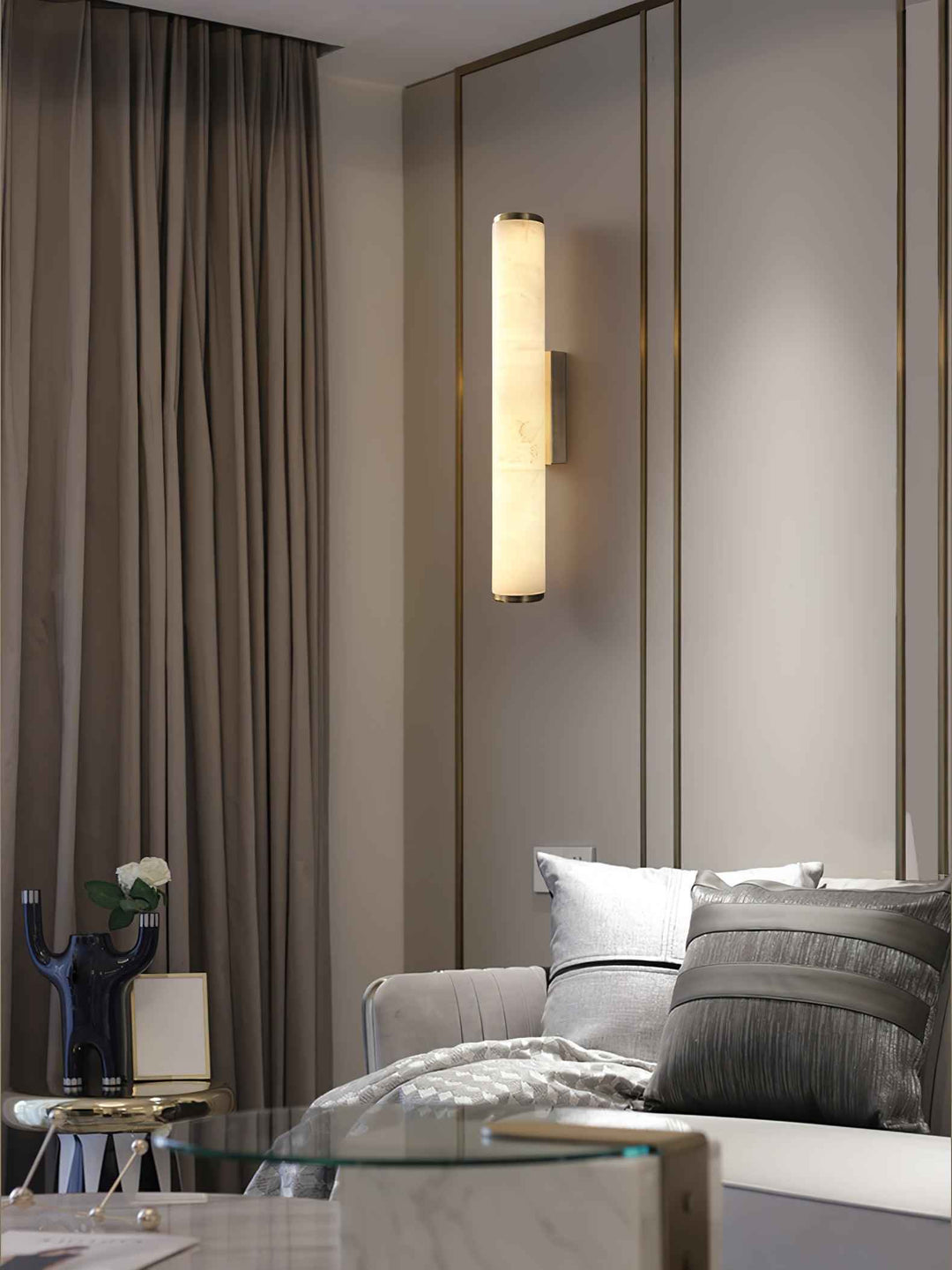 Lampe Nyvynor en Laiton – Design Contemporain