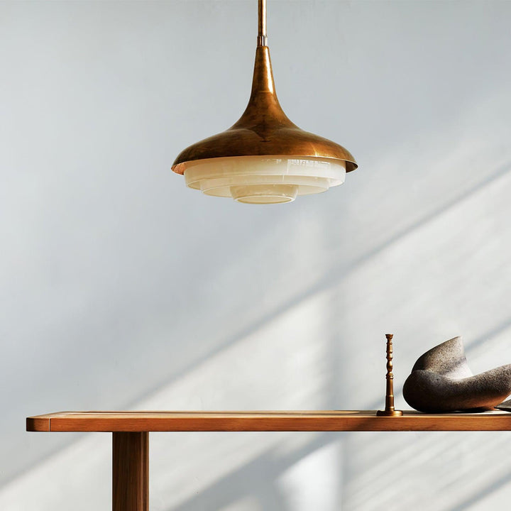 Vioce Suspension en Verre Mid-Century Moderne - Neutralighting