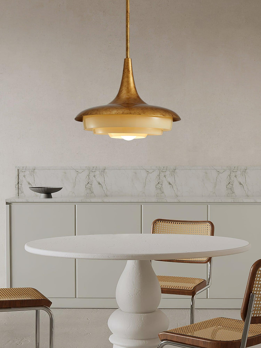 Vioce Suspension en Verre Mid-Century Moderne - Neutralighting