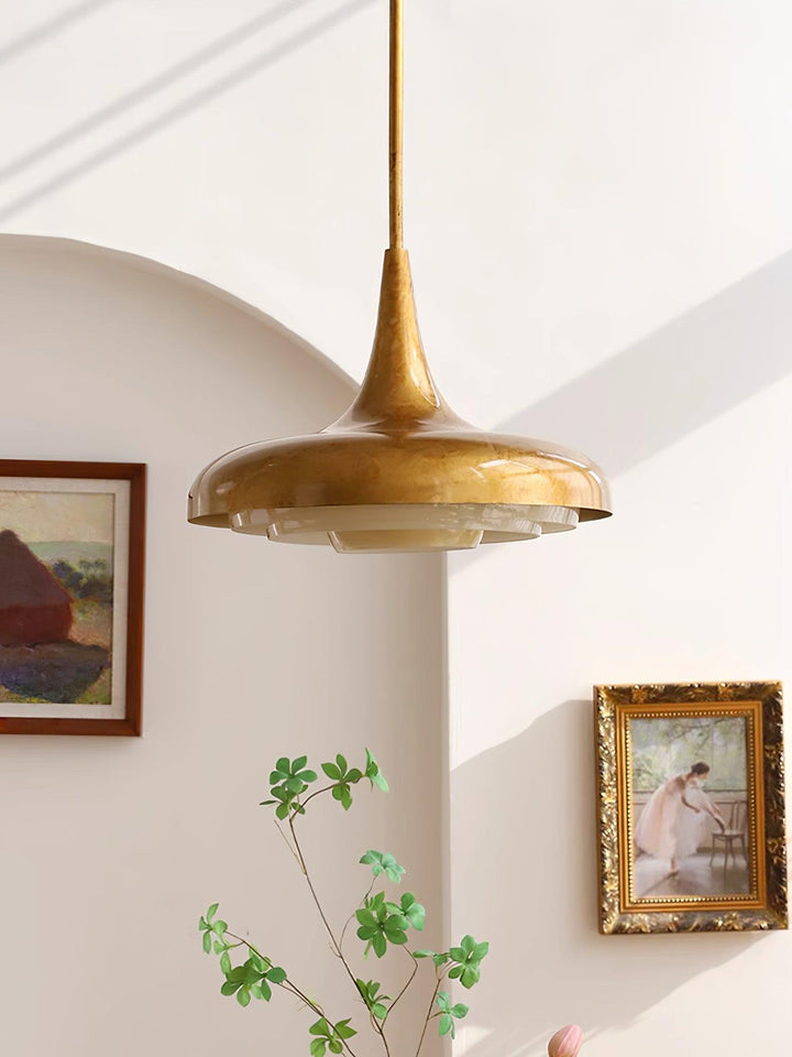 Vioce Suspension en Verre Mid-Century Moderne - Neutralighting
