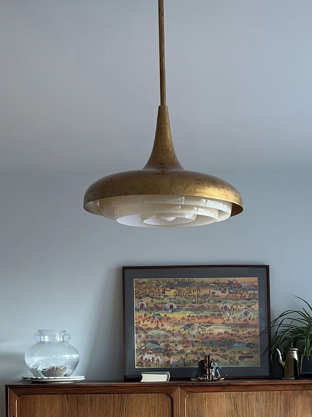 Vioce Suspension en Verre Mid-Century Moderne - Neutralighting