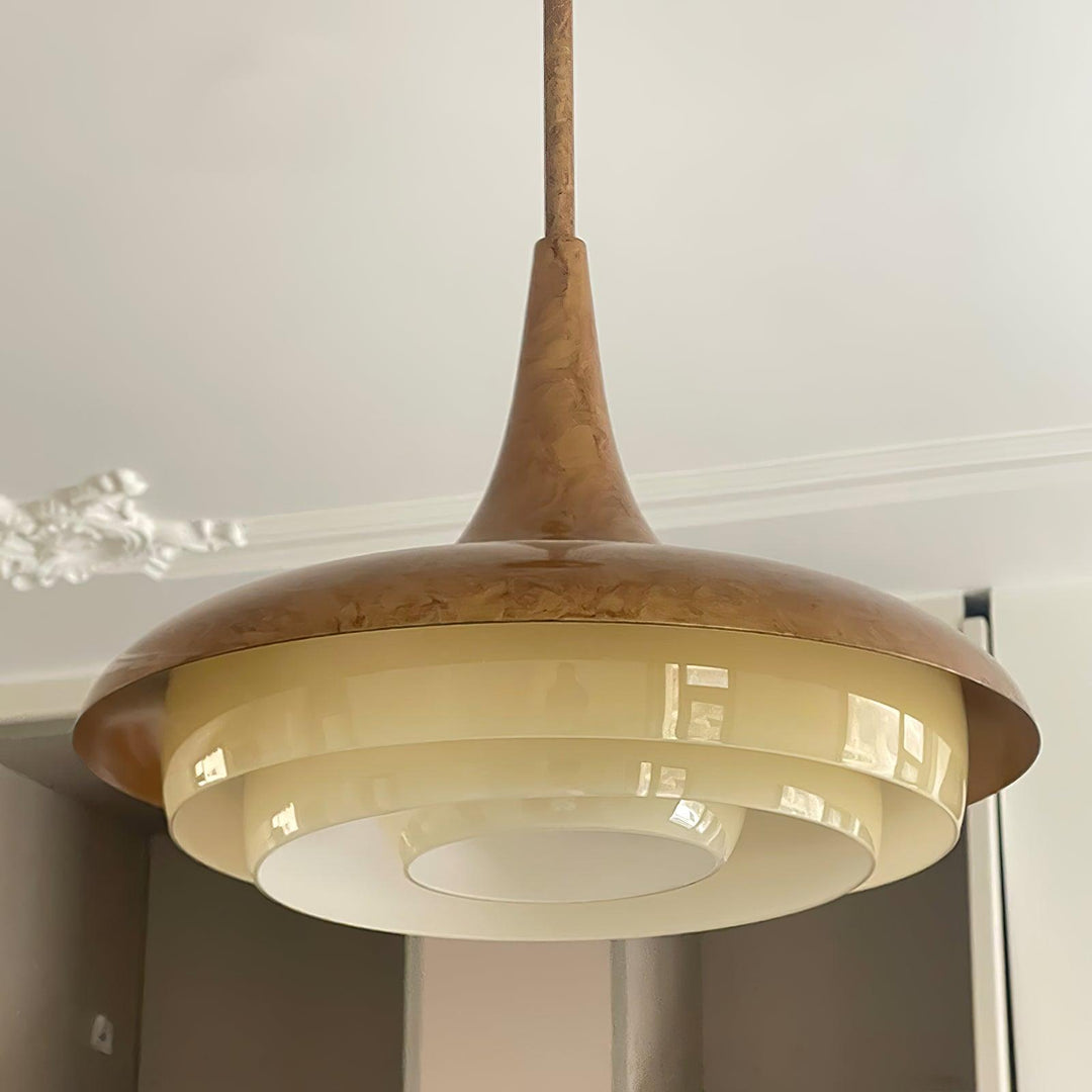 Vioce Suspension en Verre Mid-Century Moderne - Neutralighting