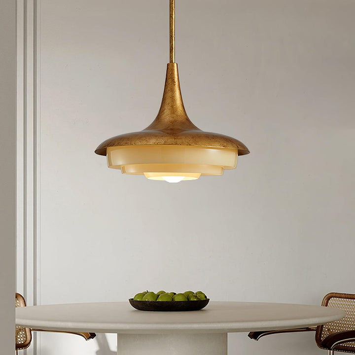 Vioce Suspension en Verre Mid-Century Moderne - Neutralighting