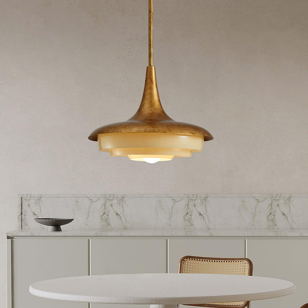 Vioce Suspension en Verre Mid-Century Moderne - Neutralighting