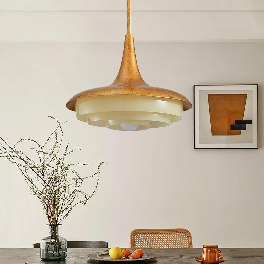 Vioce Suspension en Verre Mid-Century Moderne - Neutralighting