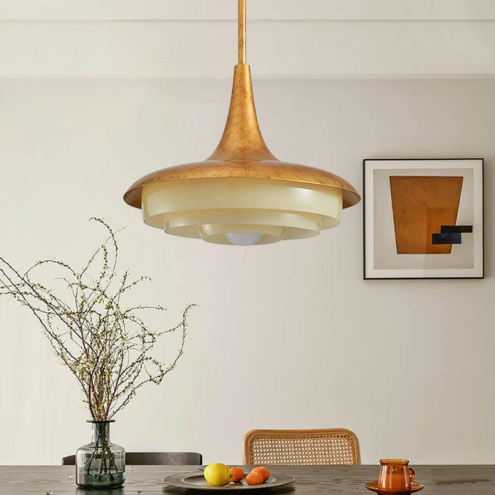 Vioce Suspension en Verre Mid-Century Moderne - Neutralighting