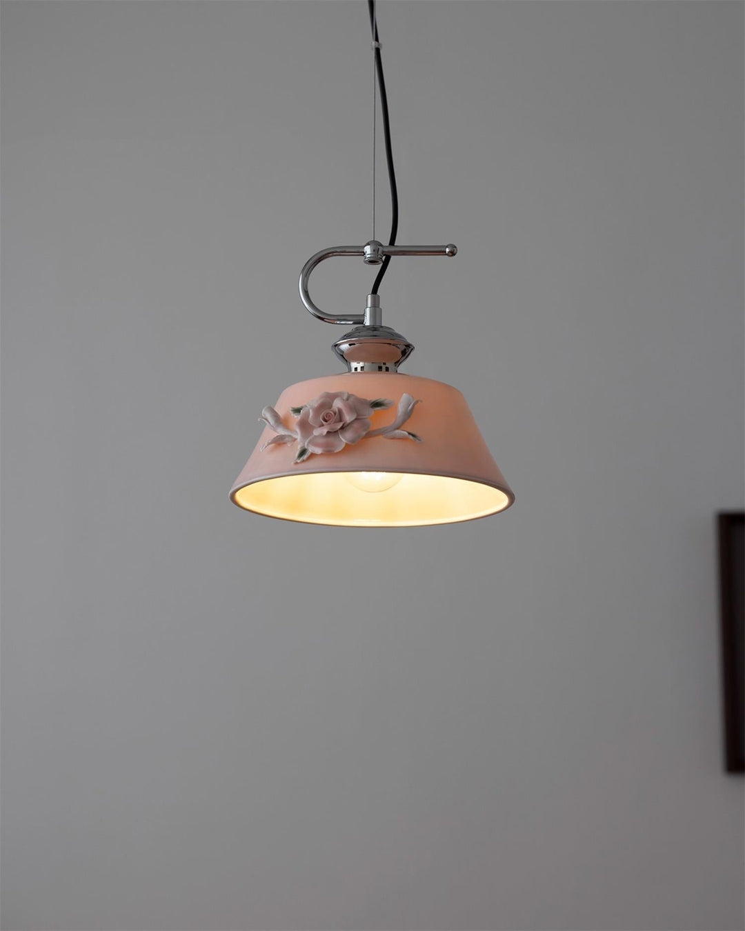 Camellia Suspension Céramique Vintage - Neutralighting