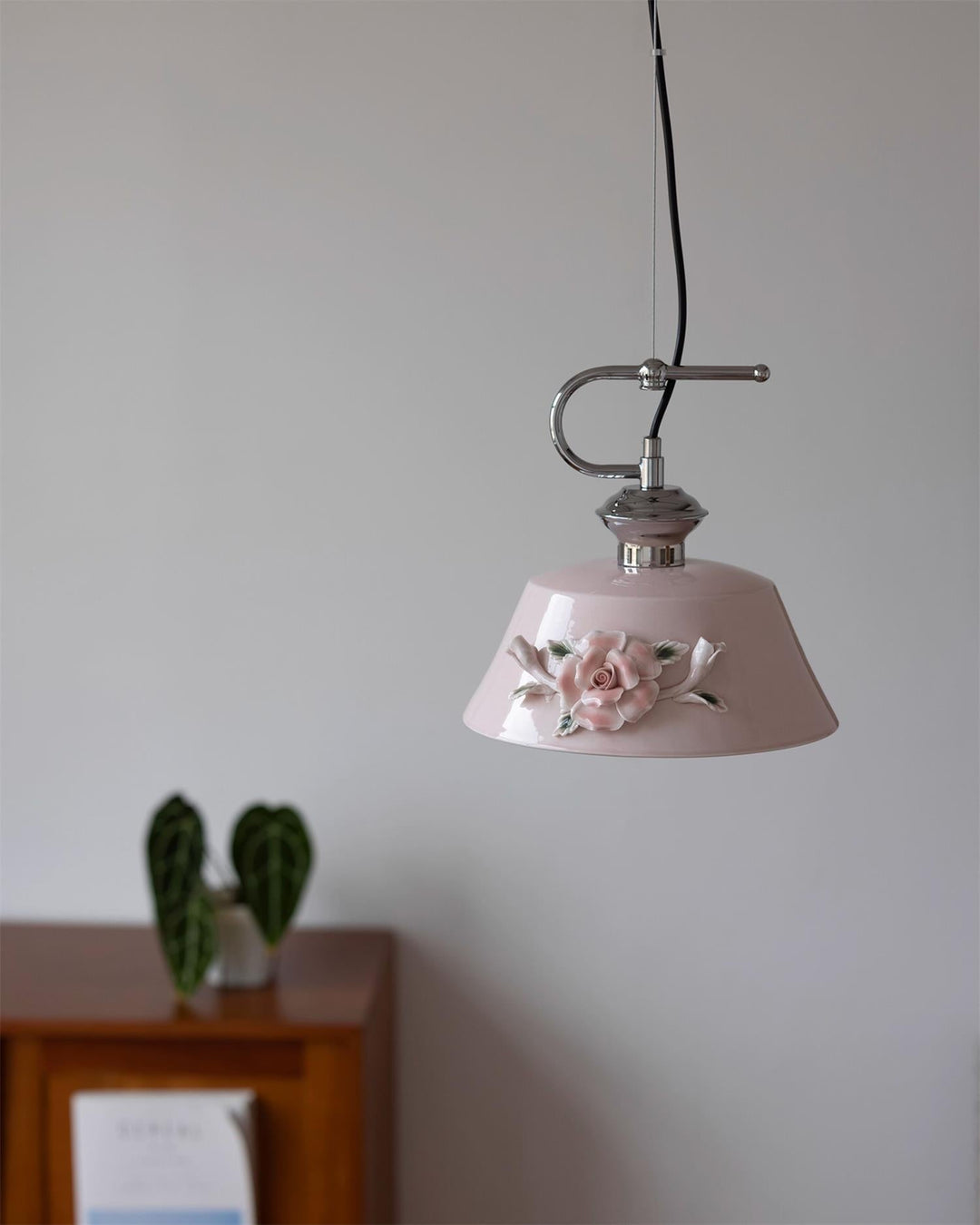 Camellia Suspension Céramique Vintage - Neutralighting