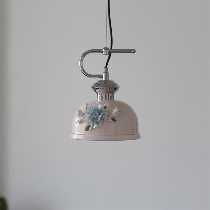 Camellia Suspension Céramique Vintage - Neutralighting