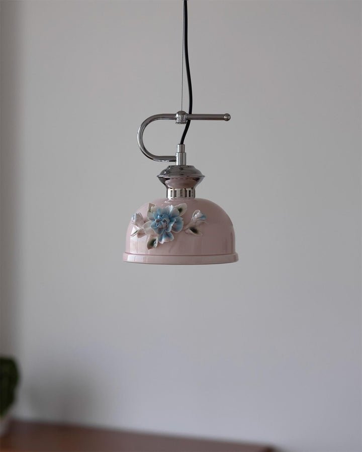 Camellia Suspension Céramique Vintage - Neutralighting