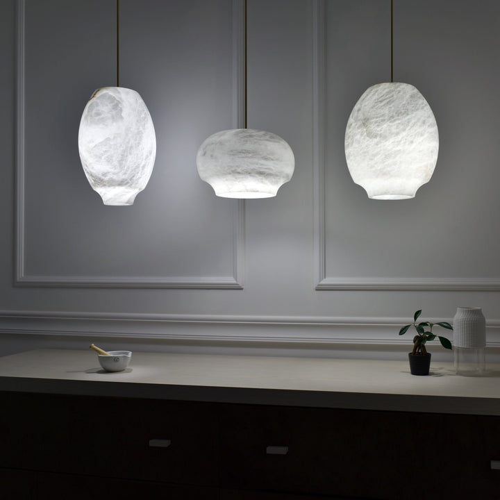 Thalia Suspension Minimaliste en Albâtre - Neutralighting