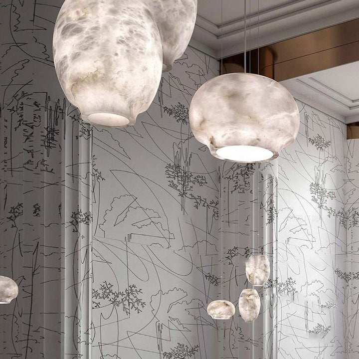 Thalia Suspension Minimaliste en Albâtre - Neutralighting