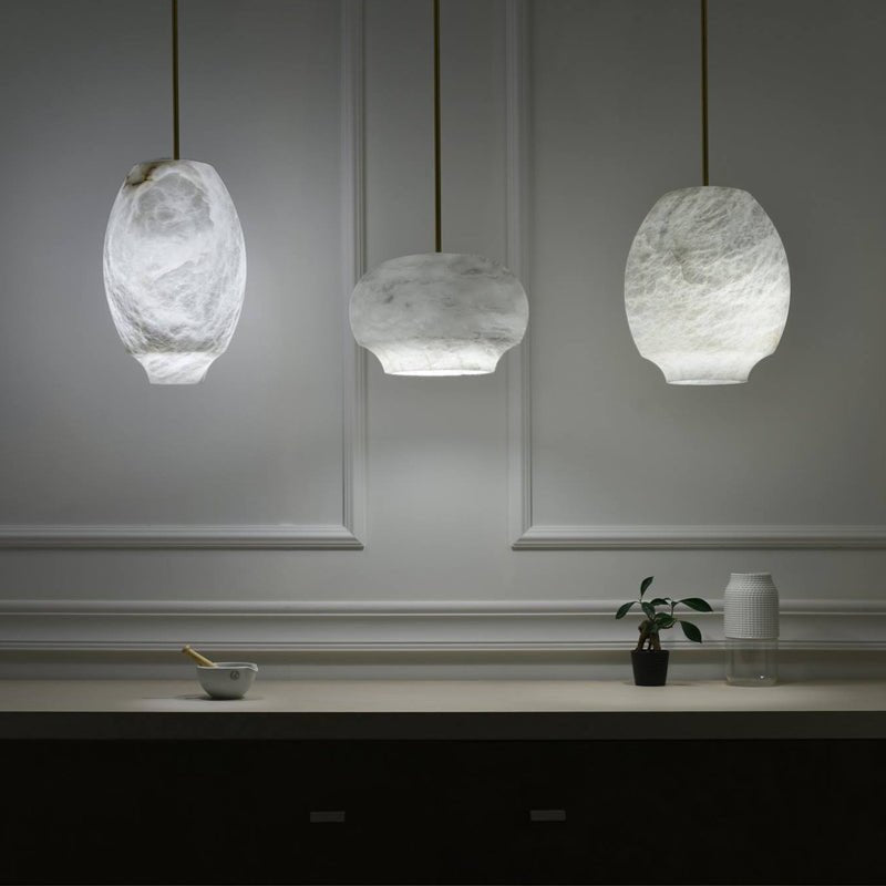Thalia Suspension Minimaliste en Albâtre - Neutralighting