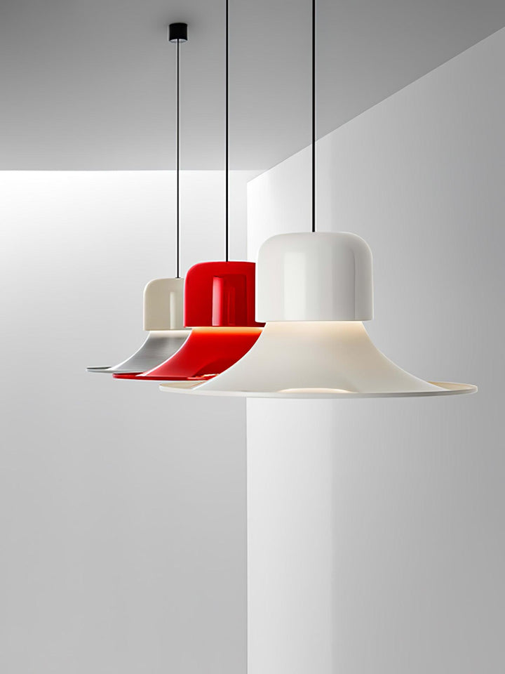 Lustra Suspension Aluminium Incurvée pour Cuisine - Neutralighting