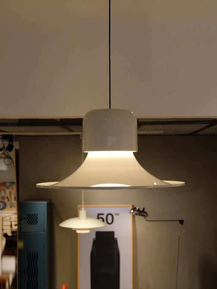 Lustra Suspension Aluminium Incurvée pour Cuisine - Neutralighting