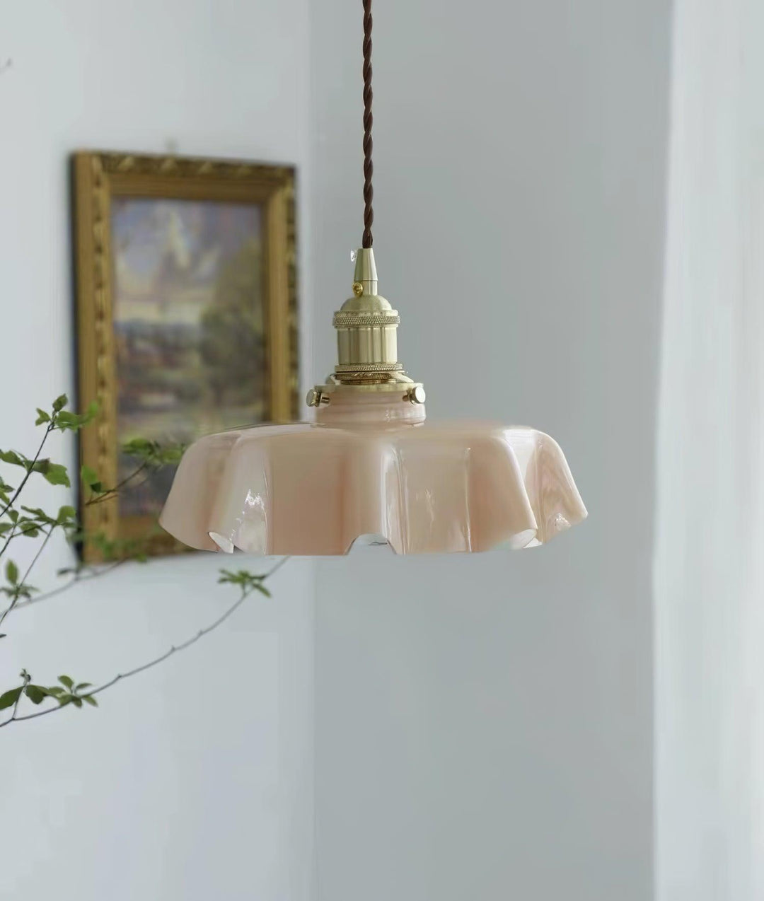 Lustra Lampe Pendante Fleur Française pour Salle à Manger - Neutralighting