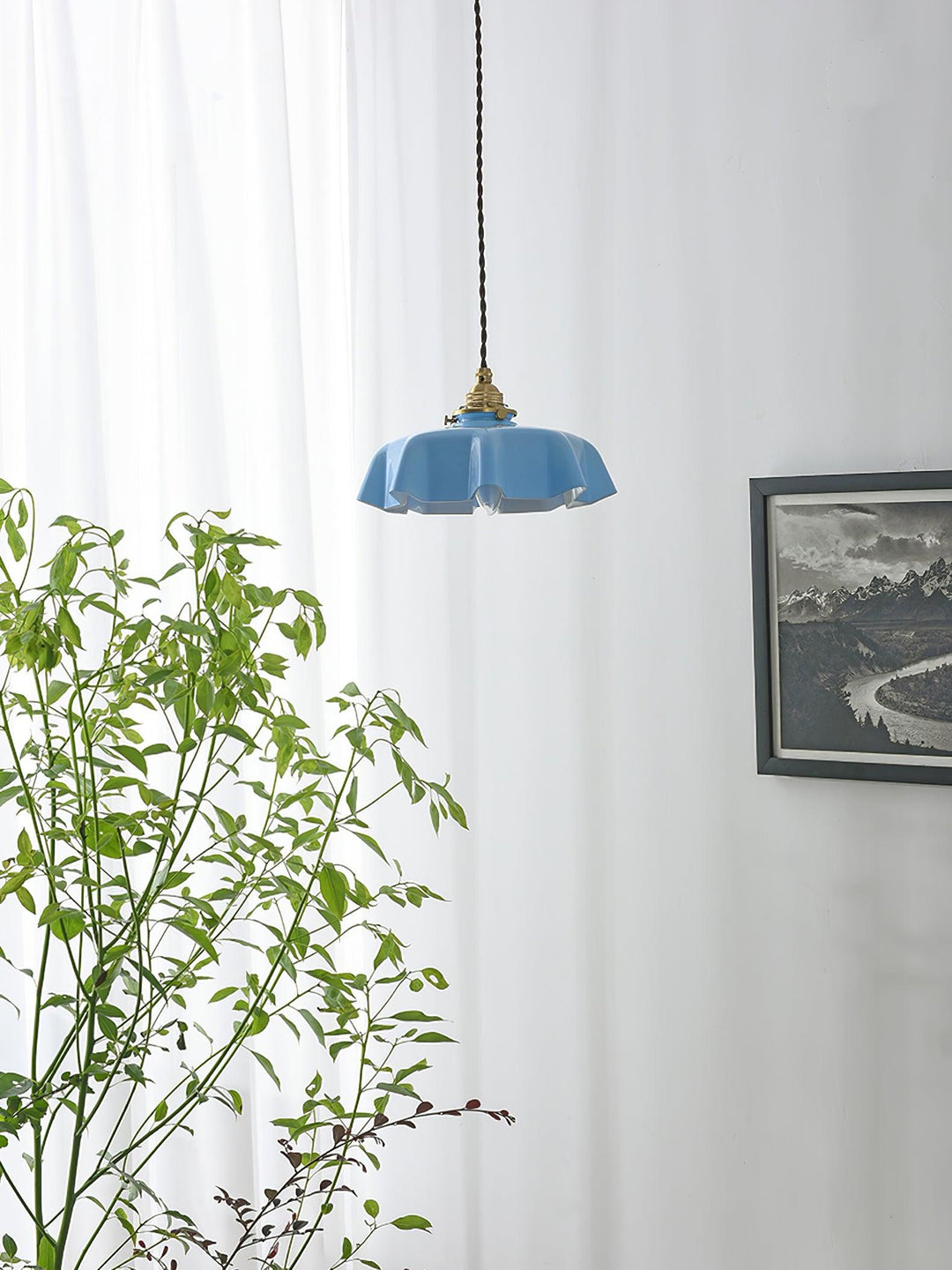 Lustra Lampe Pendante Fleur Française pour Salle à Manger - Neutralighting