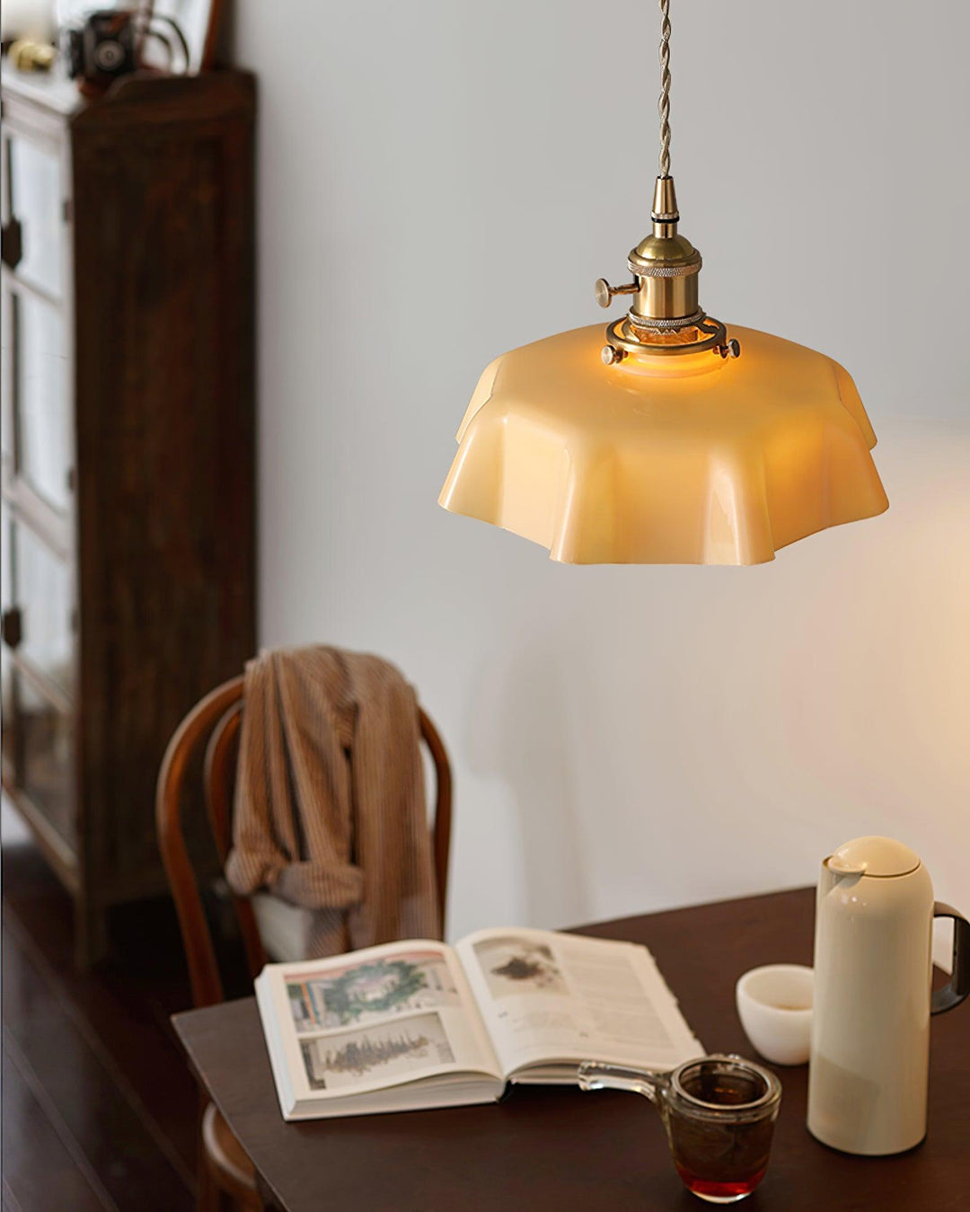 Lustra Lampe Pendante Fleur Française pour Salle à Manger - Neutralighting