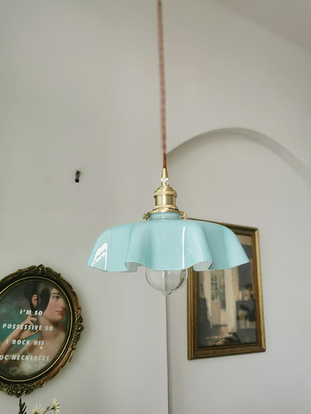 Lustra Lampe Pendante Fleur Française pour Salle à Manger - Neutralighting