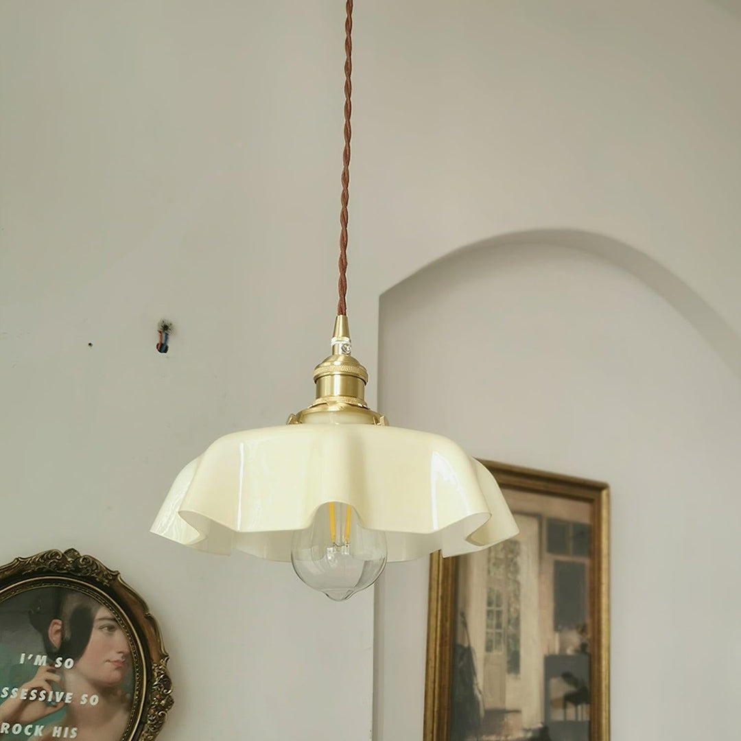 Civen Suspension Fleur Verre - Neutralighting