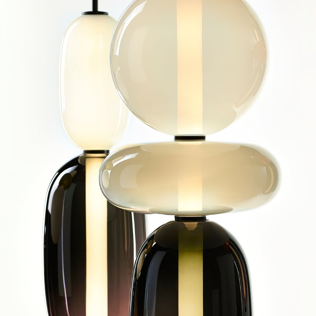 Cunorara Prime Art Coloré Verre Lustre - Neutralighting