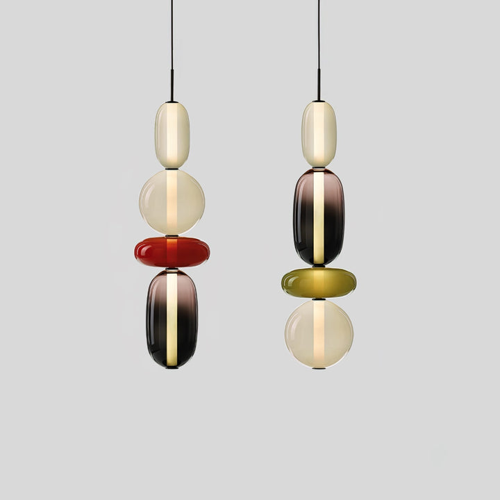 Noxic Suspension Artistique en Verre et Acrylique - Neutralighting