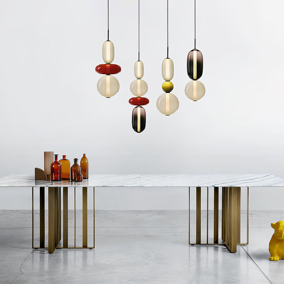 Noxic Suspension Artistique en Verre et Acrylique - Neutralighting