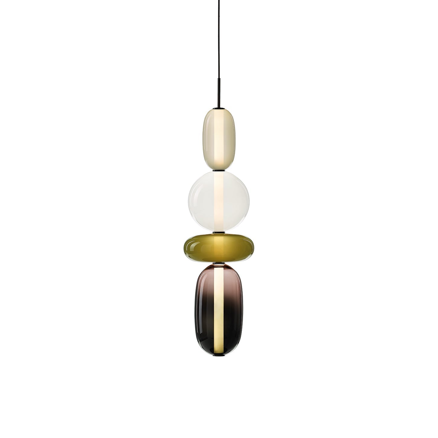 Zodore Prime Art Coloré Verre Suspension - Neutralighting