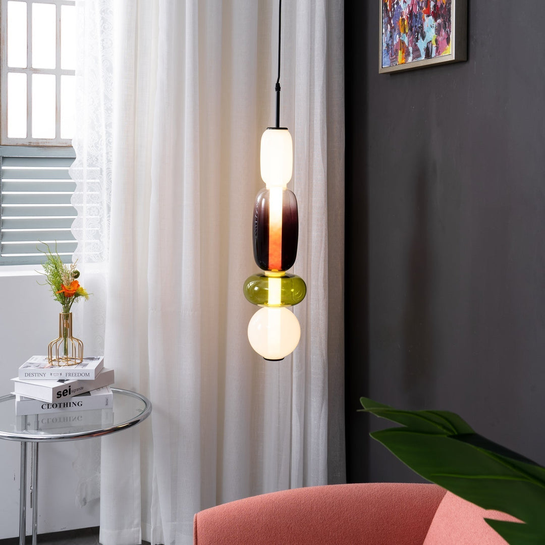 Zodore Prime Art Coloré Verre Suspension - Neutralighting