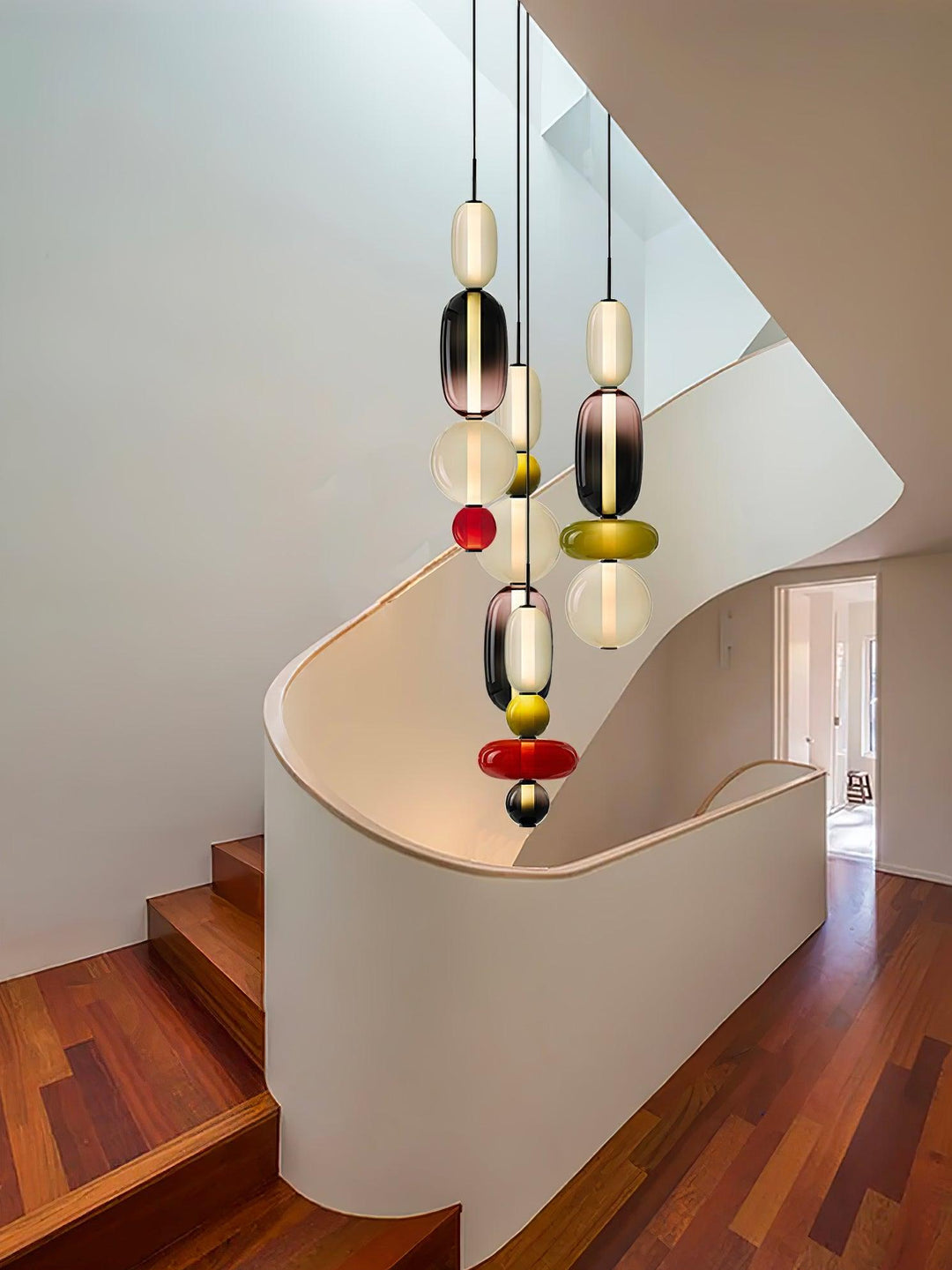 Orba Lampe Pendante en Verre Cristallisé - Neutralighting
