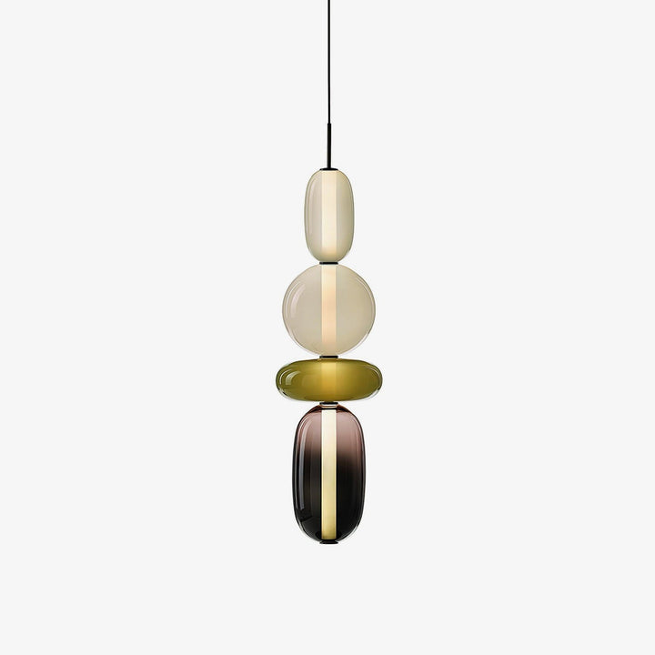Orba Lampe Pendante en Verre Cristallisé - Neutralighting