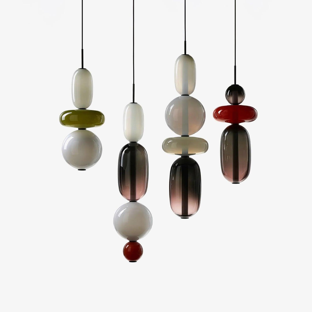 Orba Lampe Pendante en Verre Cristallisé - Neutralighting