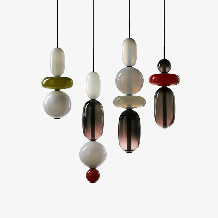 Orba Lampe Pendante en Verre Cristallisé - Neutralighting